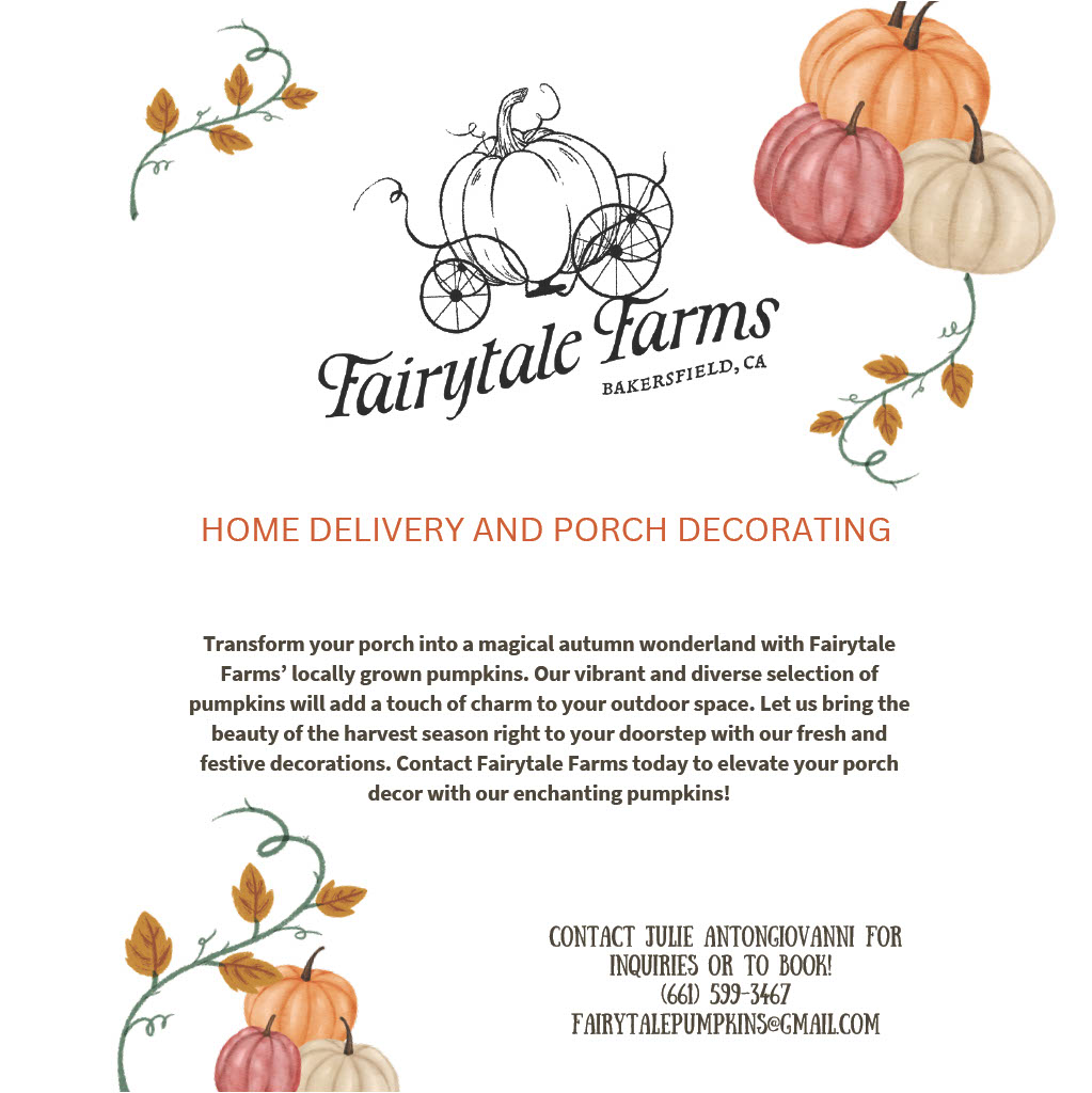 Porch decorating flyer